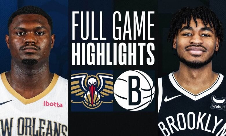 Brooklyn Nets vs New Orleans Pelicans Match Player Stats