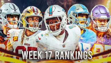 Week 17 Fantasy Football Rankings