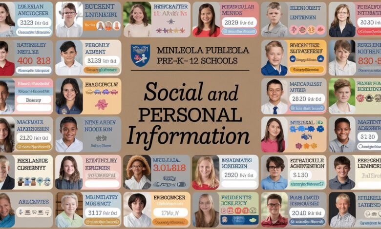 Mineola Public Schools Pre-K-12 Social and Personal Information Copy