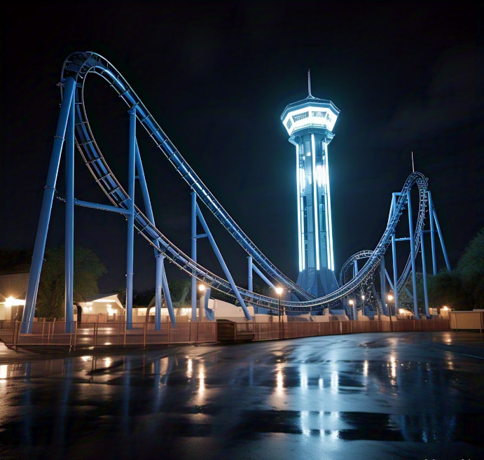 Top Thrill Dragster at Night: Why It Looks Even More Terrifying After Dark