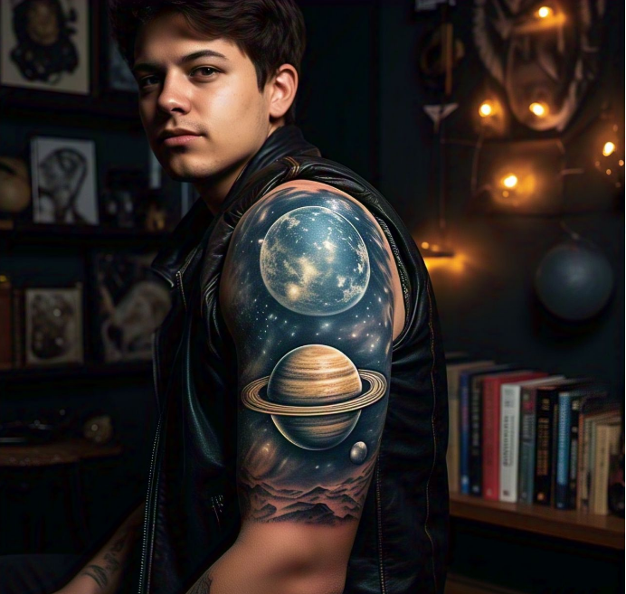 Saturn Tattoo