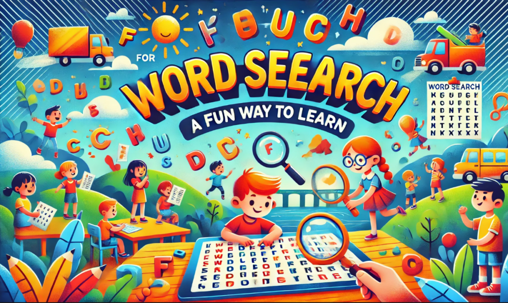 Word Search Solver for Kids: A Fun Way to Learn