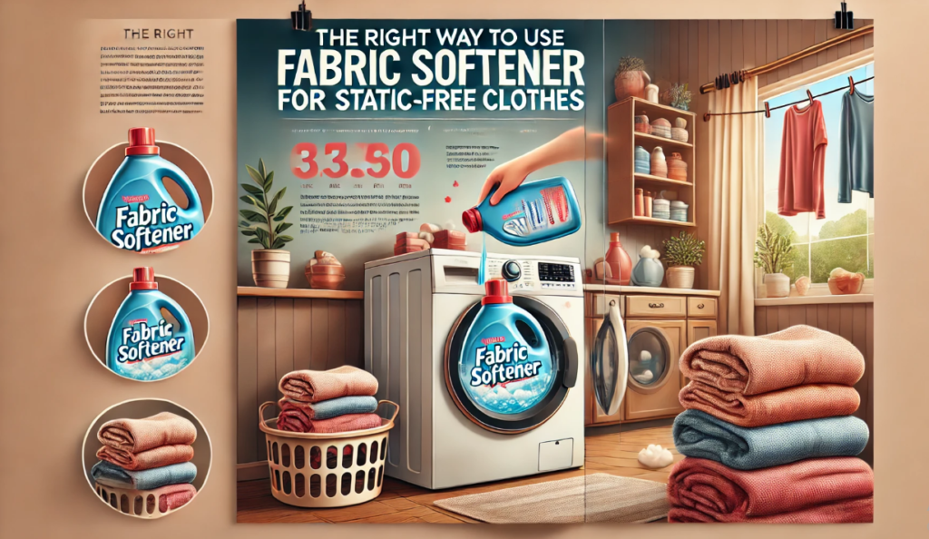 The Right Way to Use Fabric Softener for Static-Free Clothes