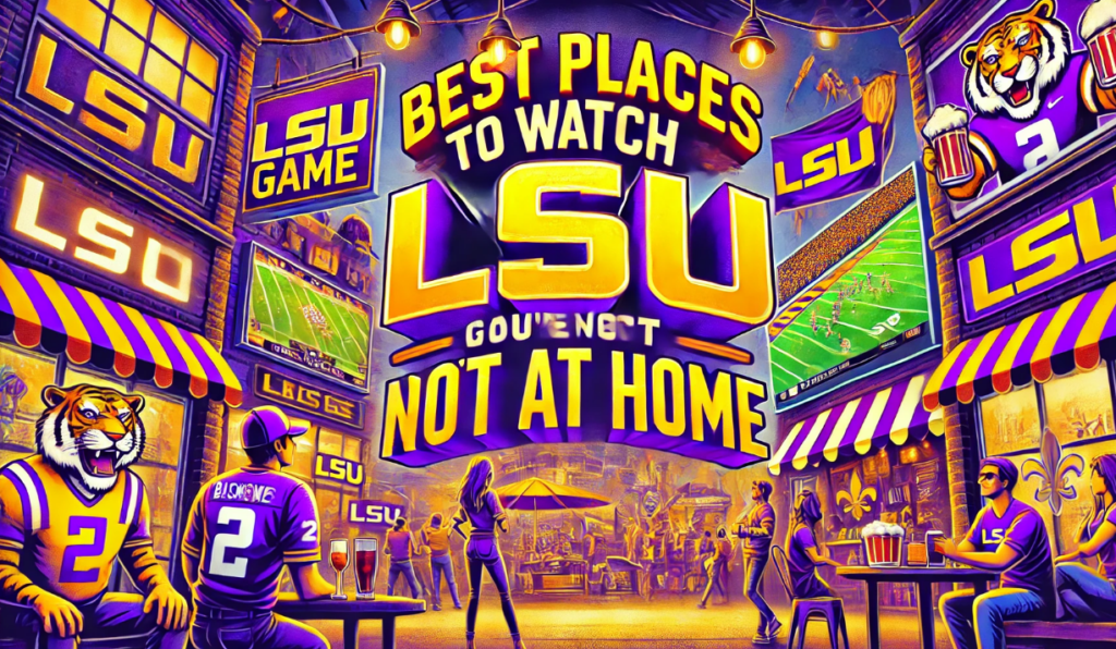 Best Places to Watch LSU Game If You’re Not at Home