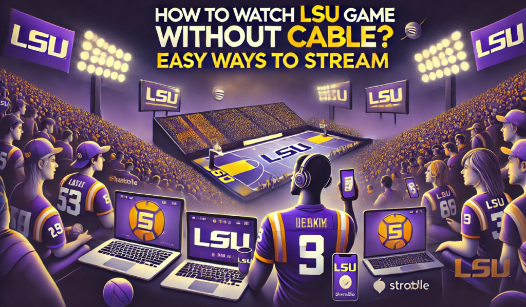 How to Watch LSU Game Without Cable? Easy Ways to Stream