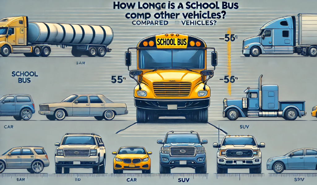 How Long is a School Bus Compared to Other Vehicles?