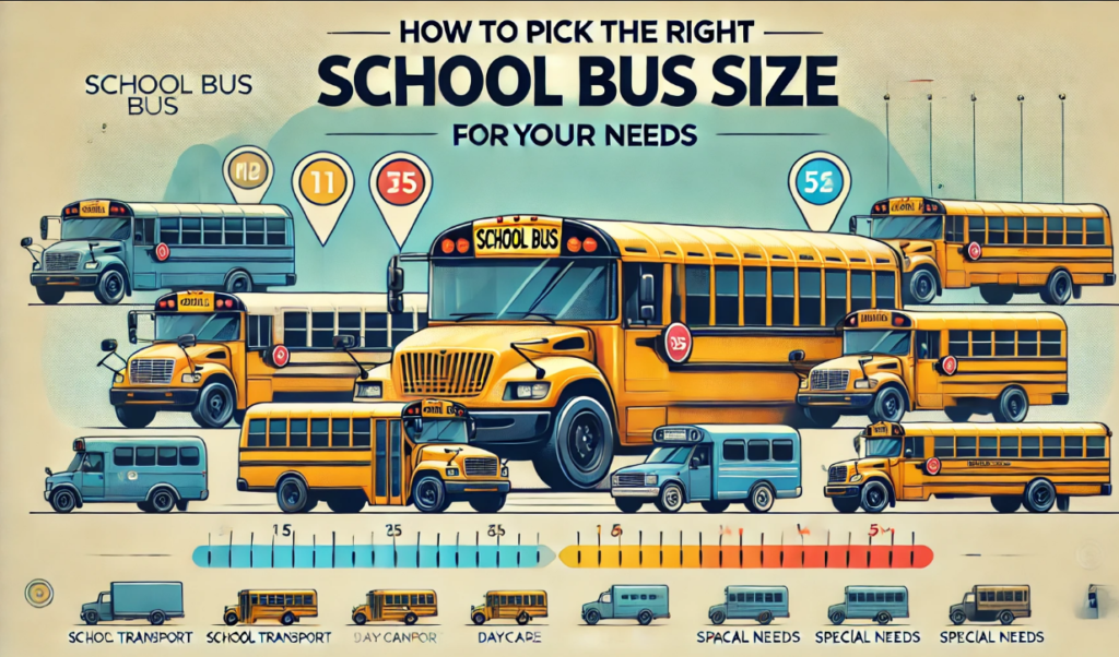 How to Pick the Right School Bus Size for Your Needs